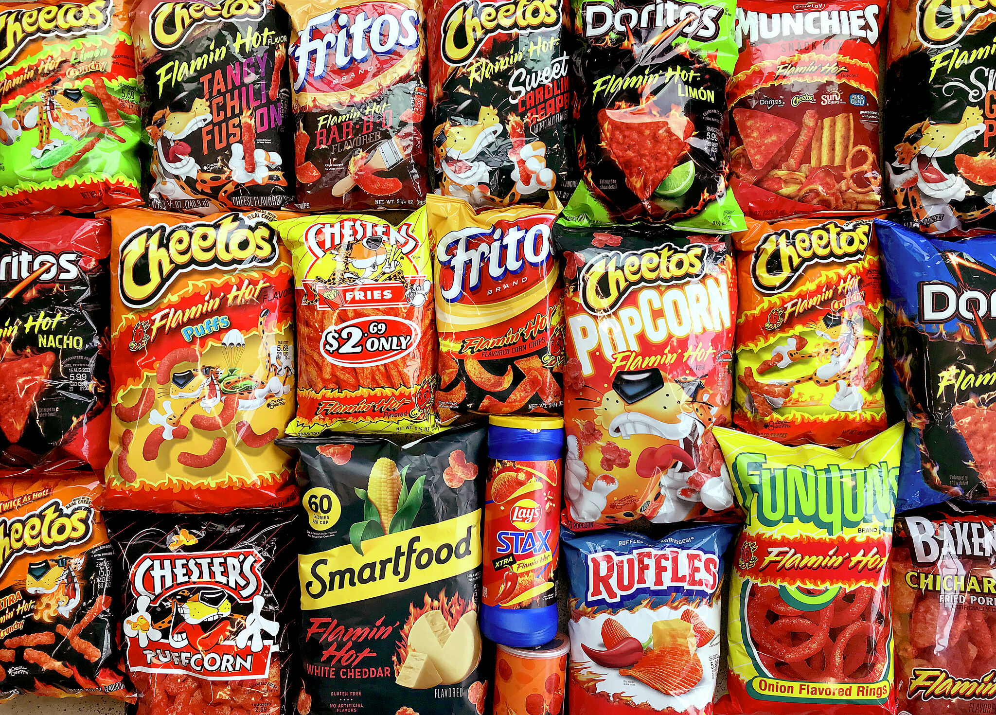 Top 10 Flamin' Hot snack foods