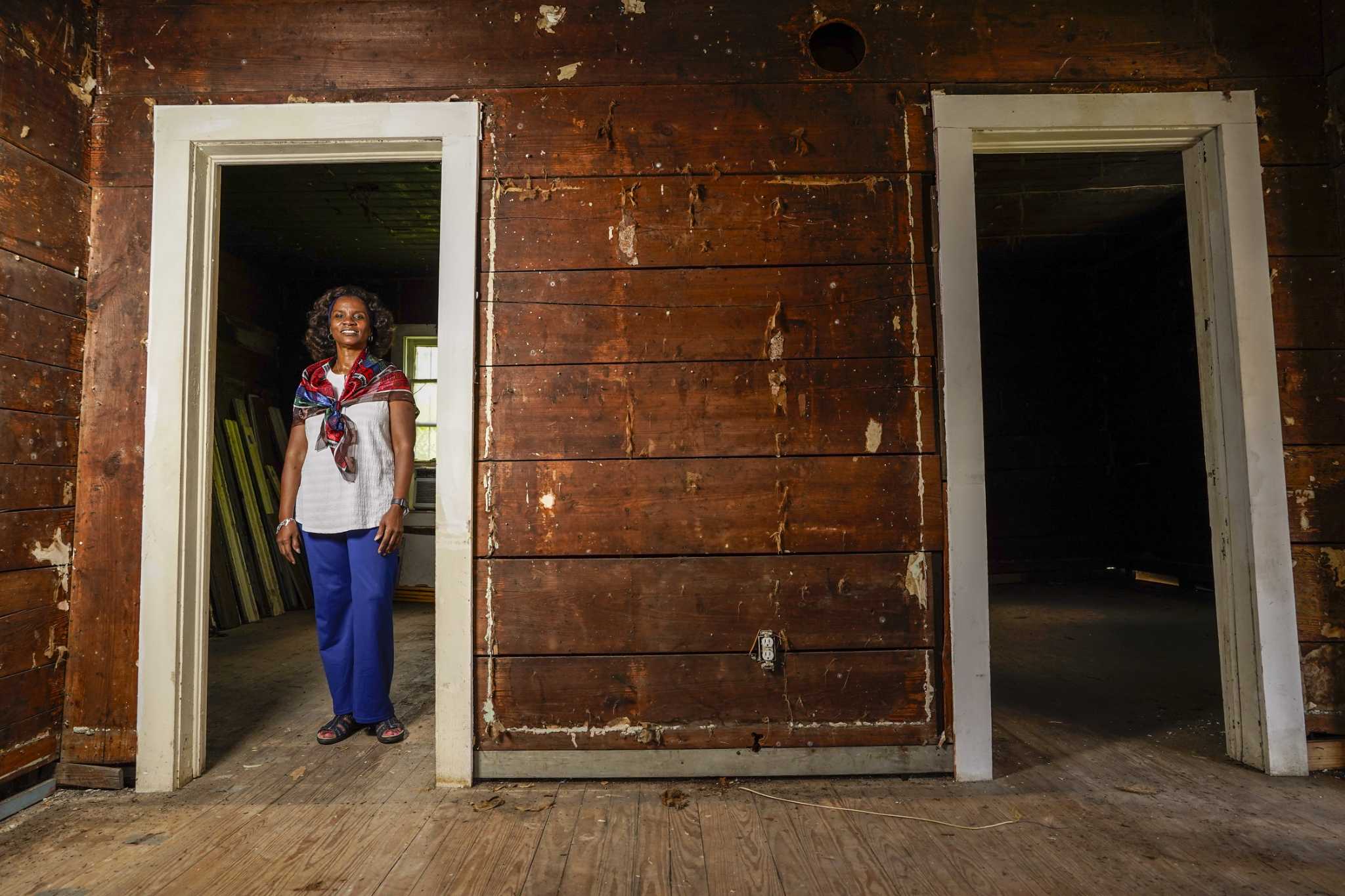 Another house in Freedmen's Town, owned by a woman, needs saving.