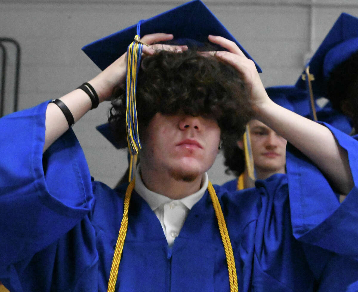 Graduates of Rockville High School in Vernon are a historic class