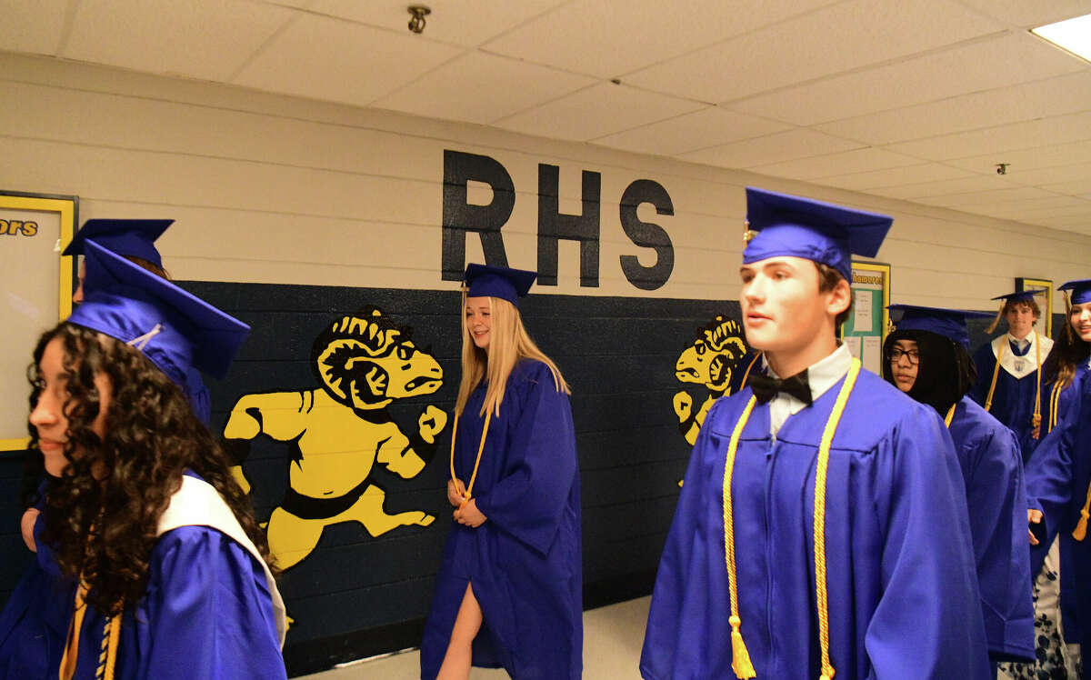 Graduates of Rockville High School in Vernon are a historic class