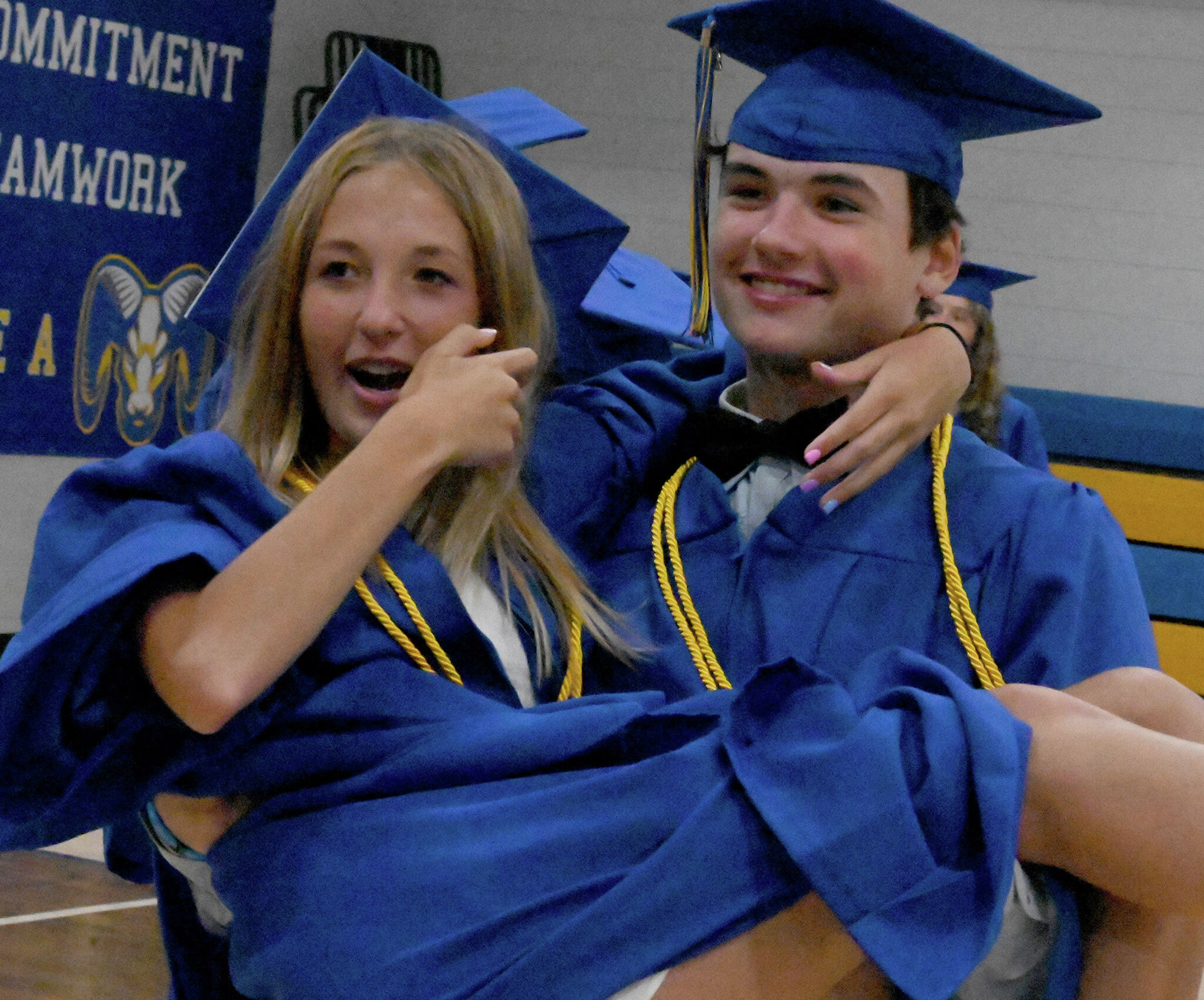 Graduates of Rockville High School in Vernon are a historic class