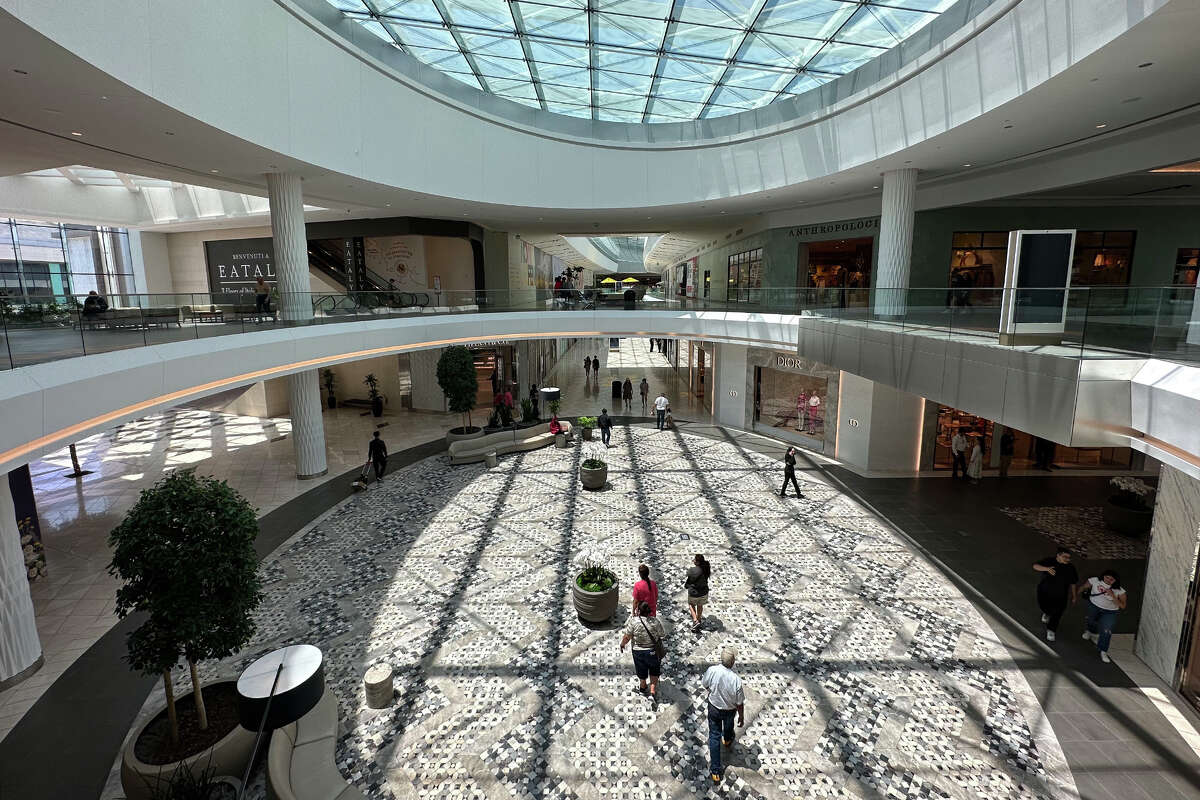 An interior view of the Westfield Valley Fair shopping mall in Santa Clara.