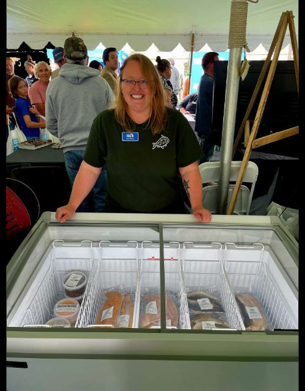 Bay Port Fish Company in Lansing for Fresh Fish Expo