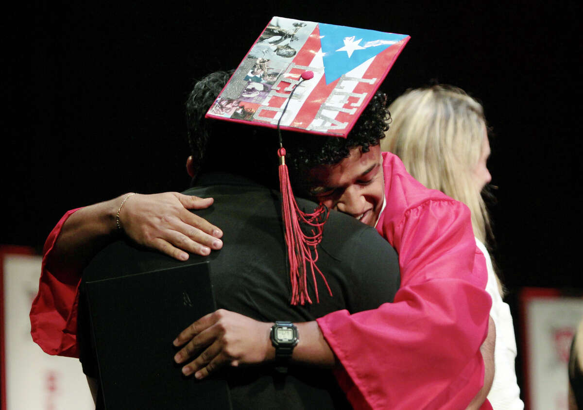 Photos Wright Tech in Stamford graduates about 100 students