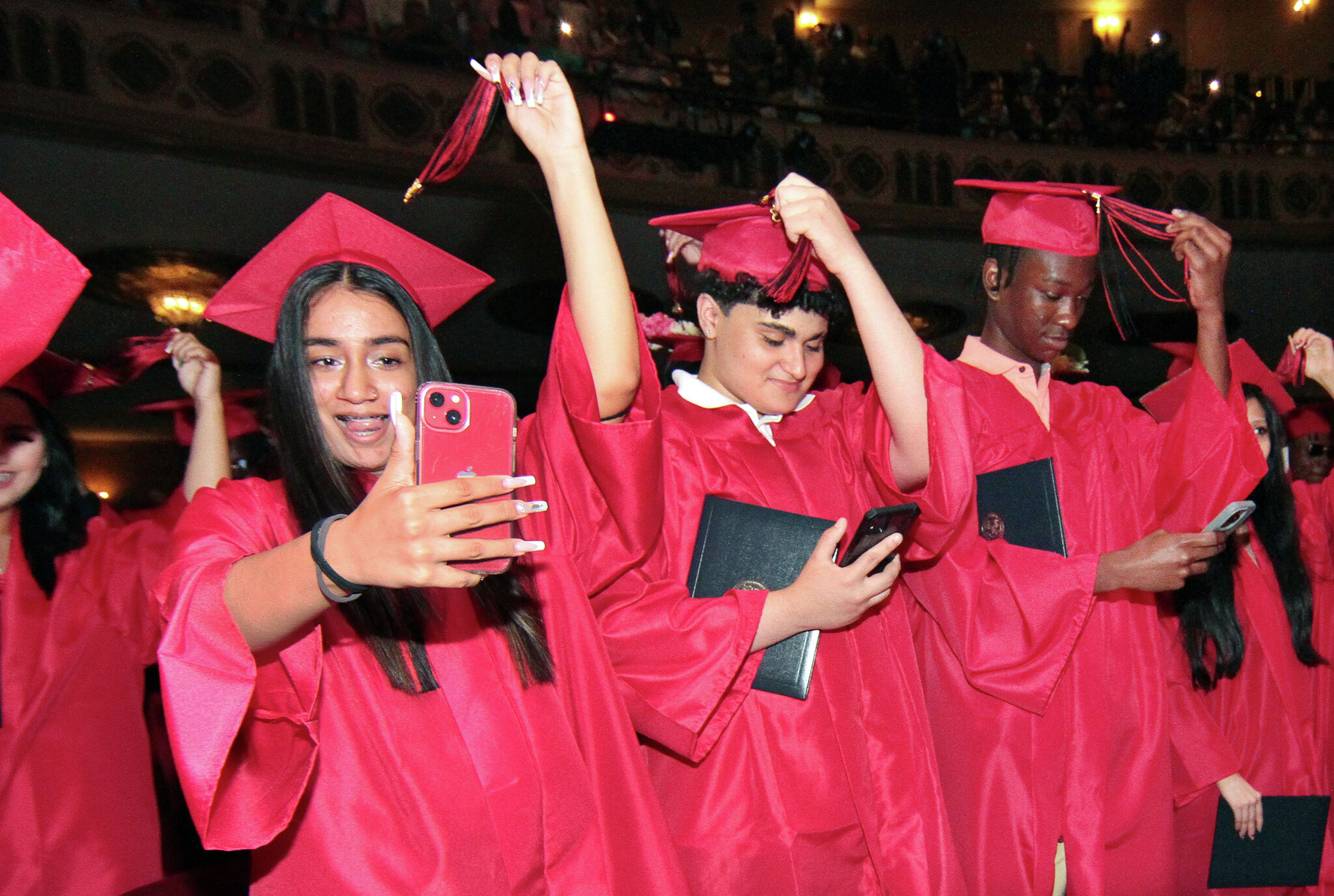 Photos: Wright Tech in Stamford graduates about 100 students