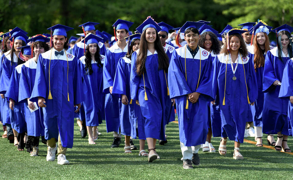 In photos Danbury High School holds graduation for Class of 2023