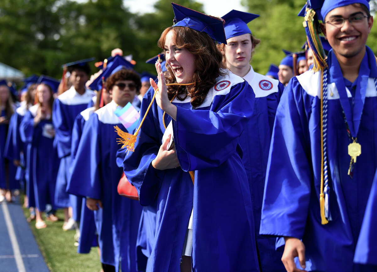 In photos Danbury High School holds graduation for Class of 2023