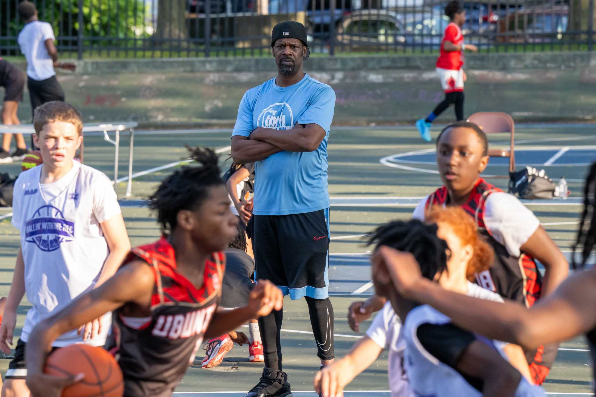 The GKNY Mentor basketball league’s mission to end violence in Albany