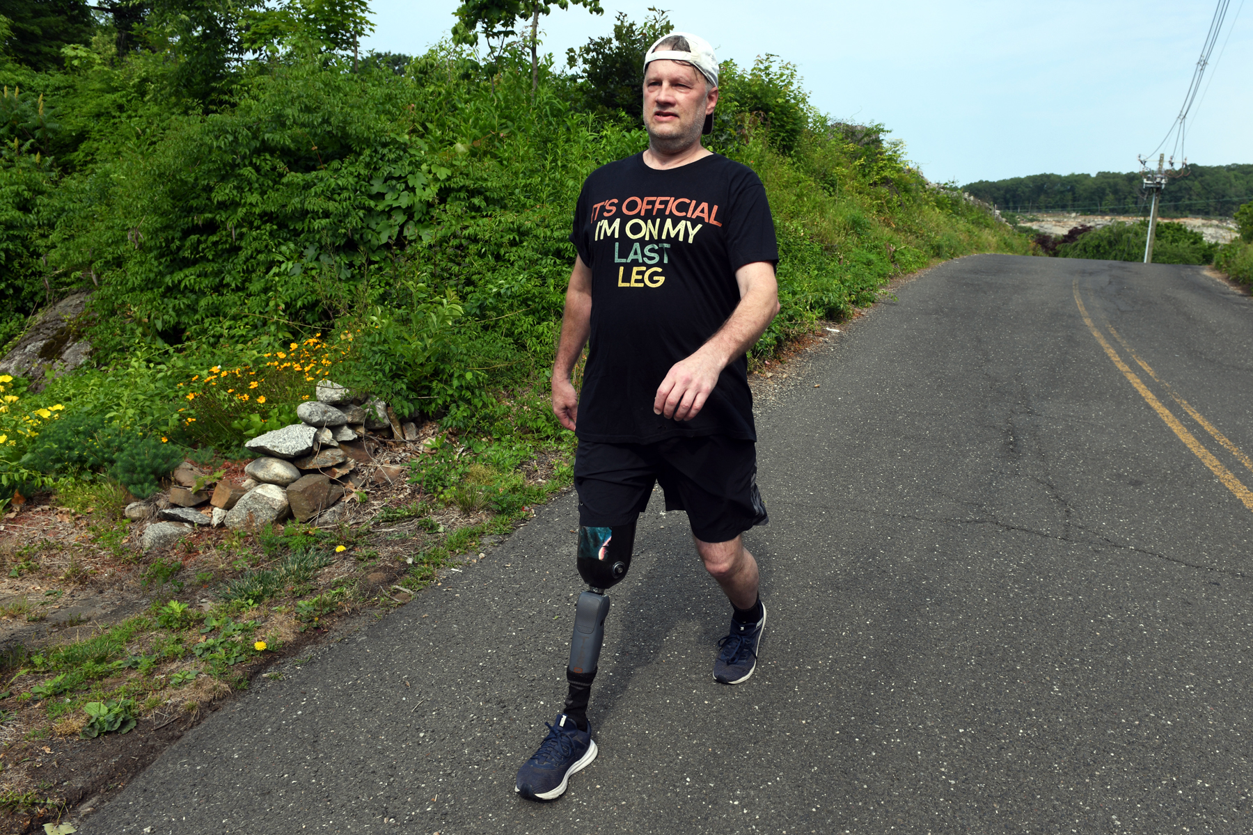 A Seymour man lost his leg in a motorcycle crash, now he’s doing a 5K