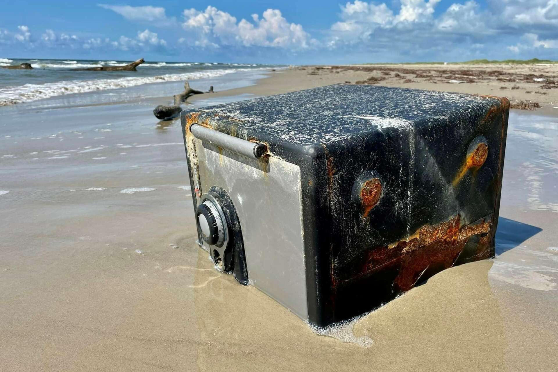 Strange things keep washing up on Texas beaches