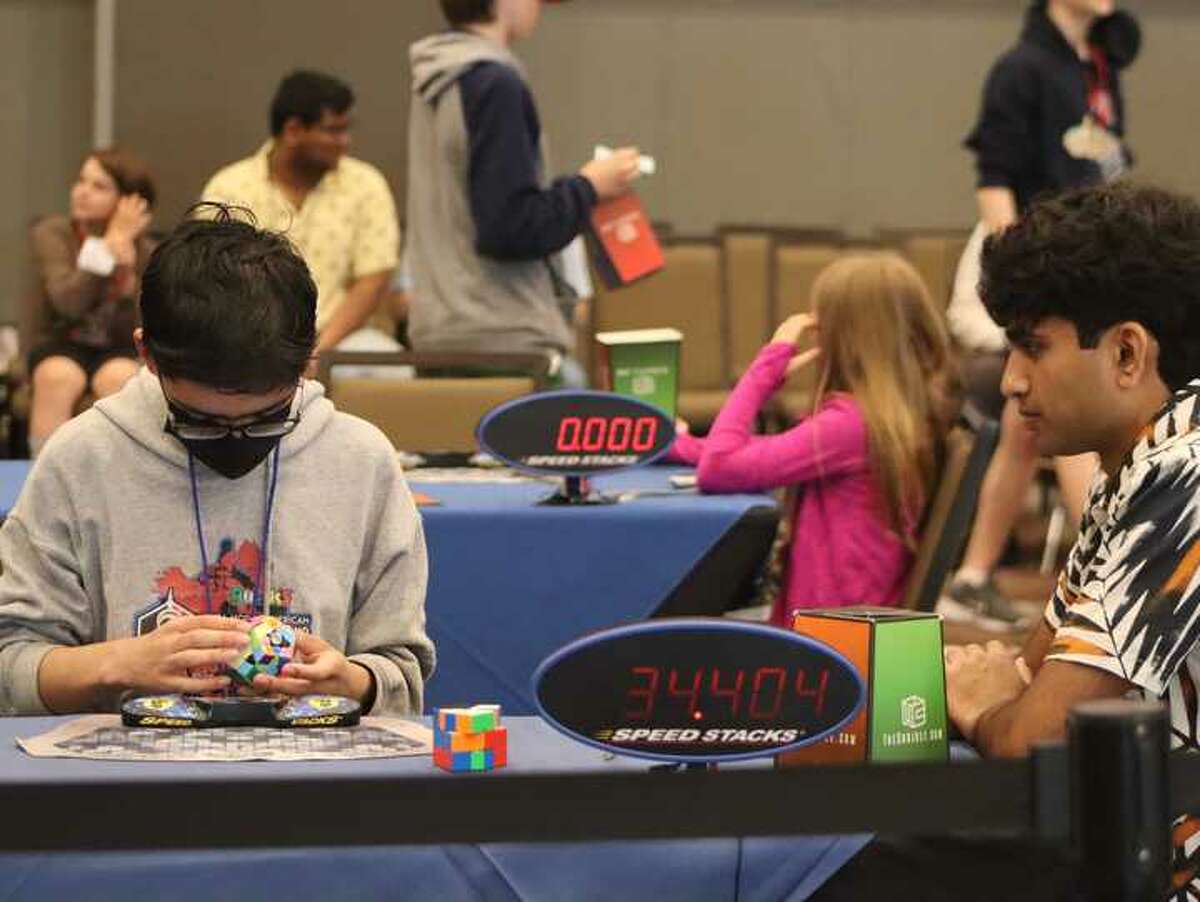 Ready, set, 'cube.' Sharp minds compete in Albany competition