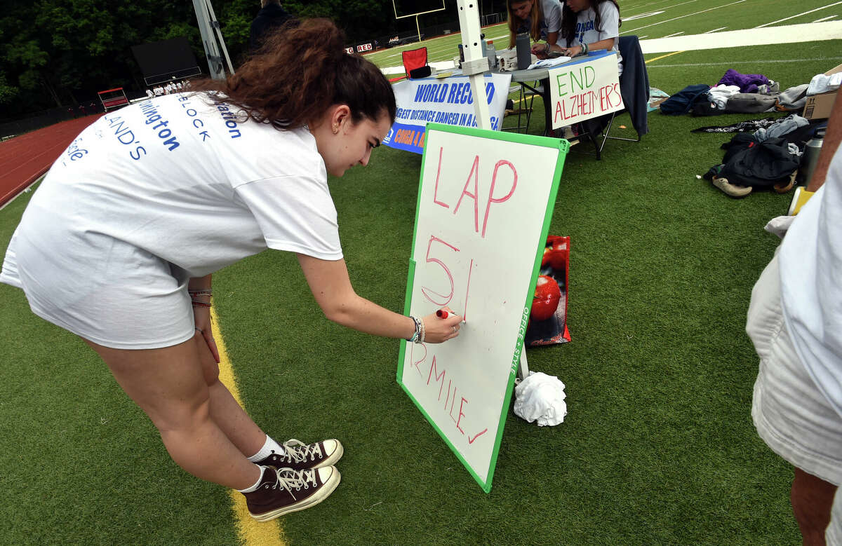 In Photos Greenwich teen tackles Guinness World Record conga line