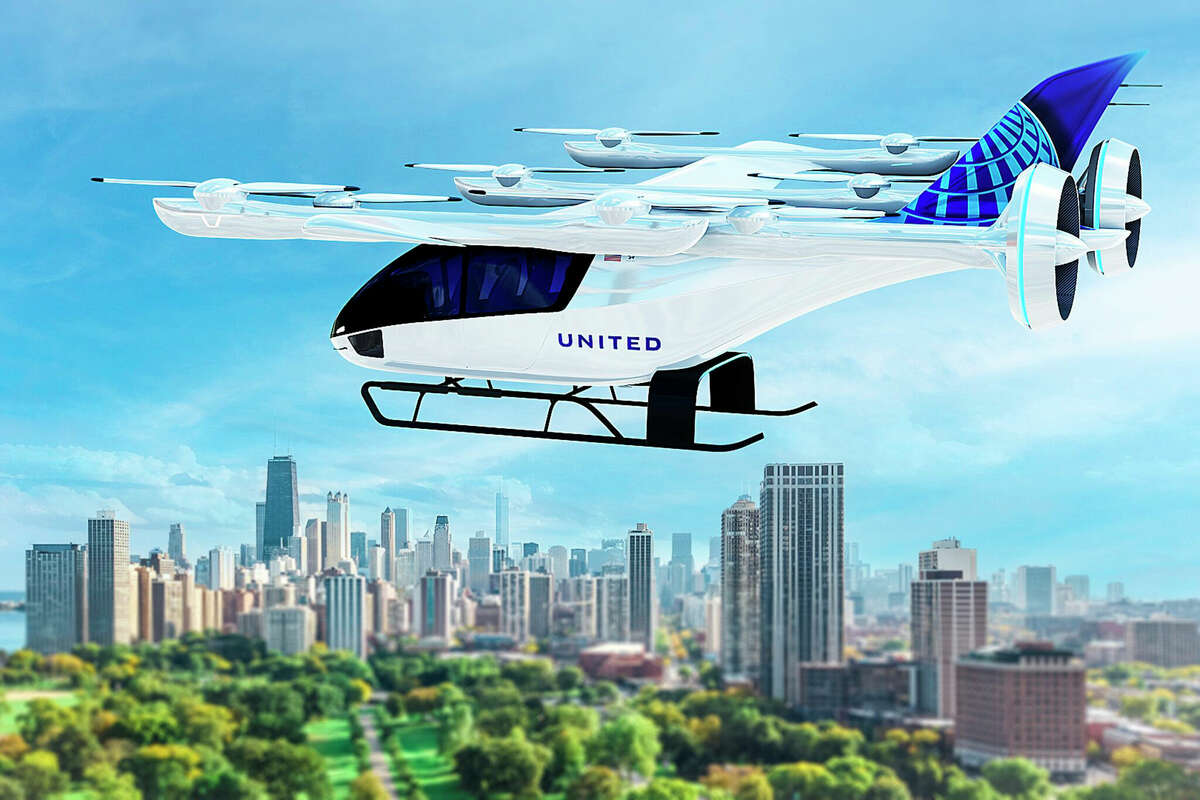 Taxi San Francisco Airport All-electric flying taxis? They'll be at SFO by 2026, says United