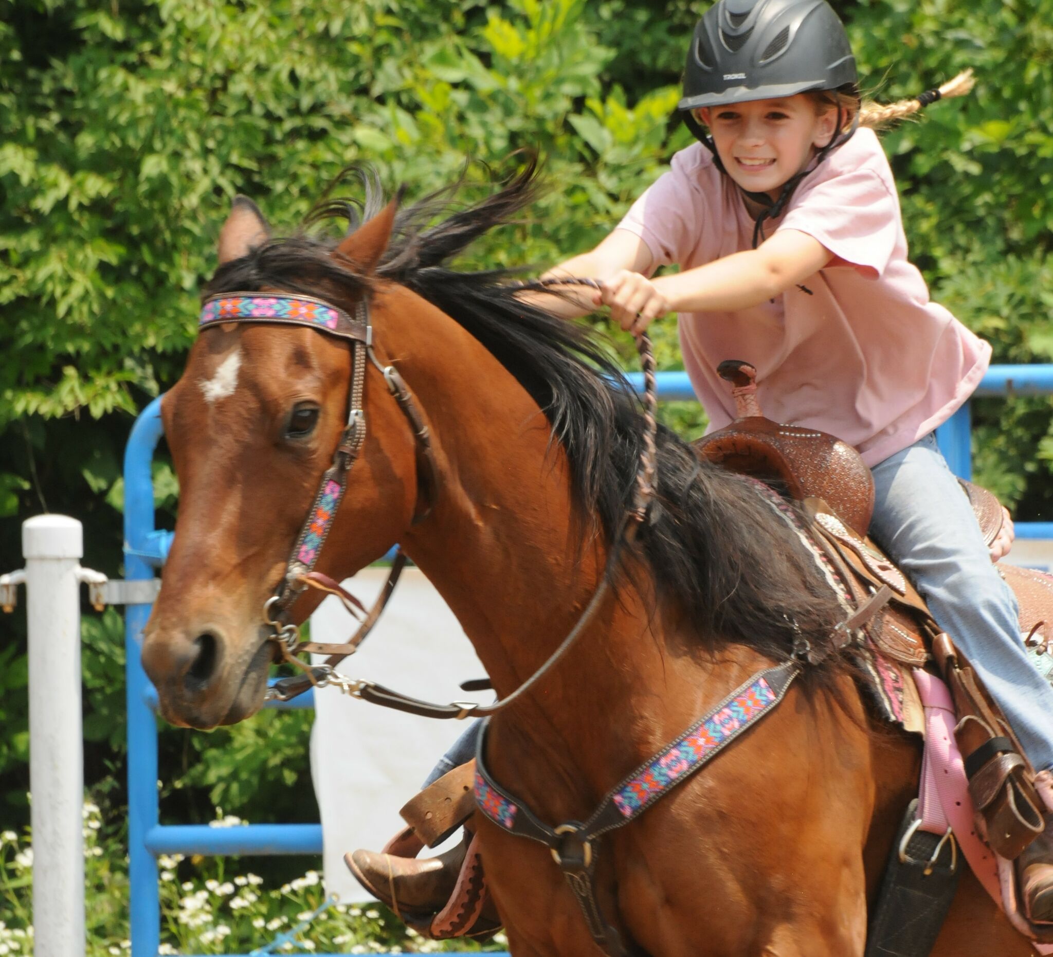 Barrel racers take to Illinois Boots and Saddle Club Arena in Alton
