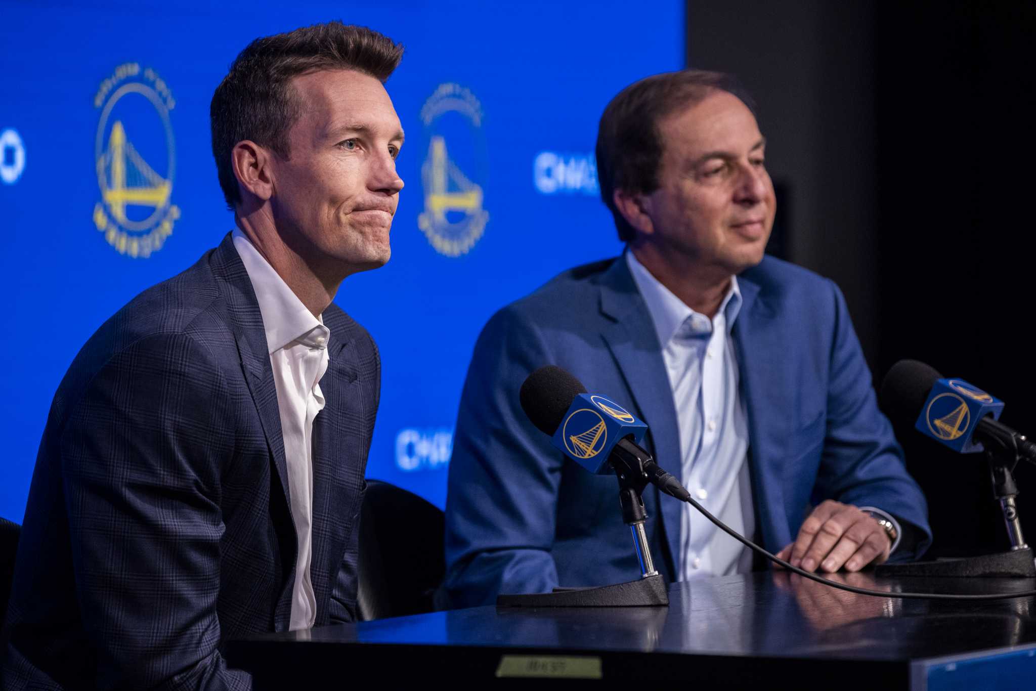 Mike Dunleavy Jr. named new general manager of the Golden State Warriors -  Axios San Francisco