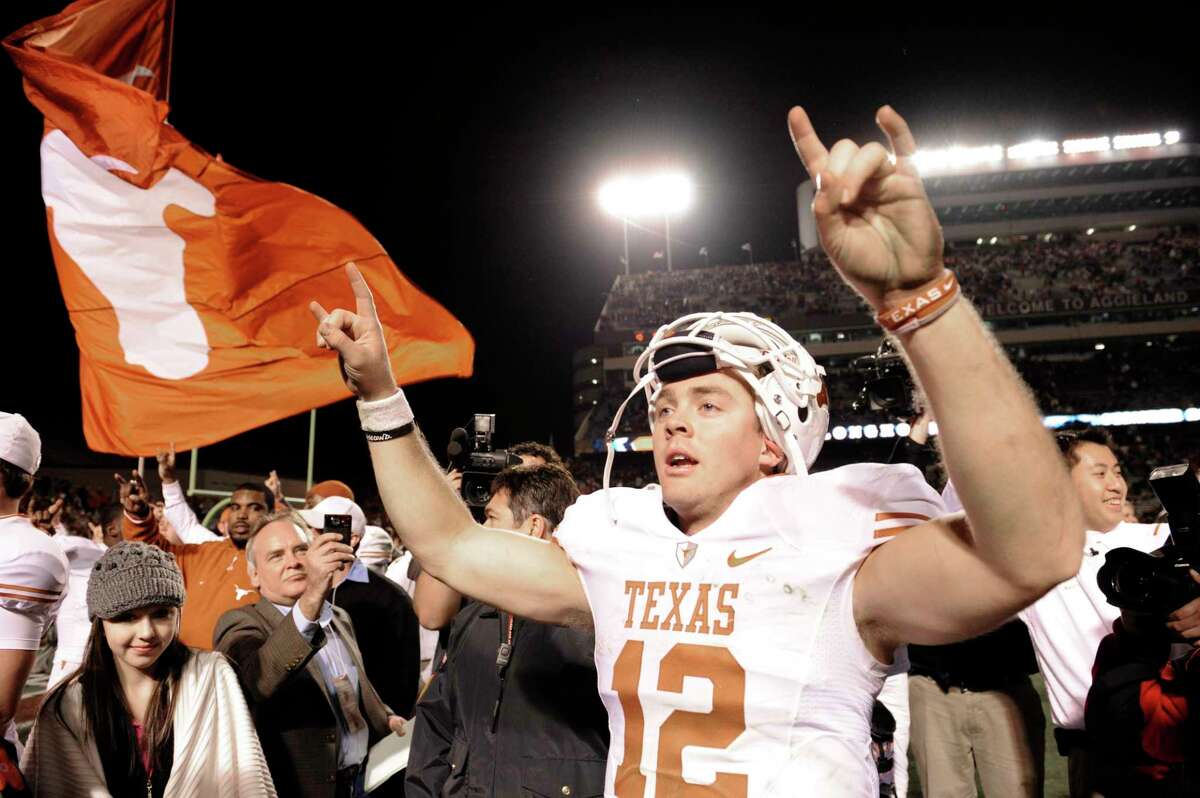 A Rudy's Bar-B-Q meal nearly got Colt McCoy suspended by Longhorns