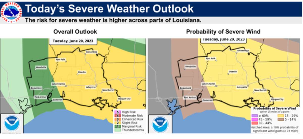 Southeast Texas to see severe weather Tuesday, rain chances for week