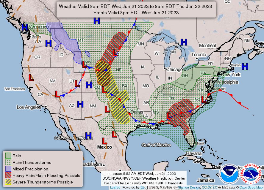 Summer weather patterns become unpredictable