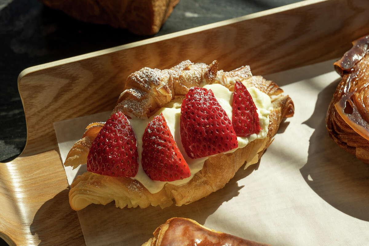 Strawberry Croissant at Croissante in Santa Clara Calif., June 20, 2023