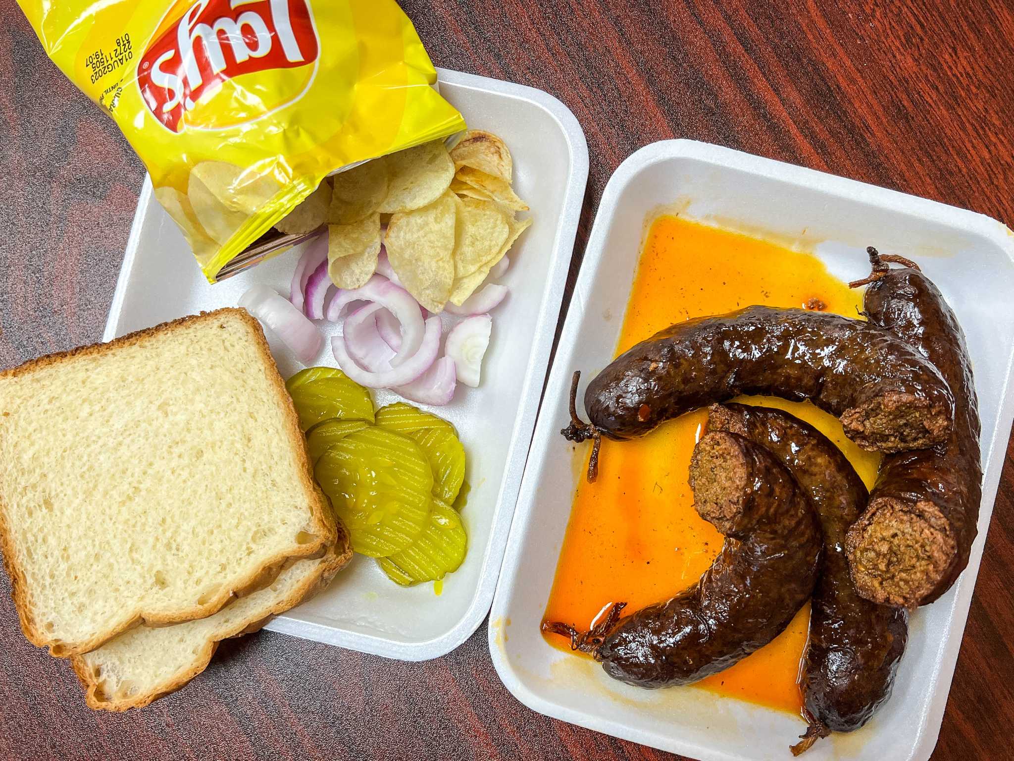 Beaumont style beef links make a comeback at Guillory s in Alief