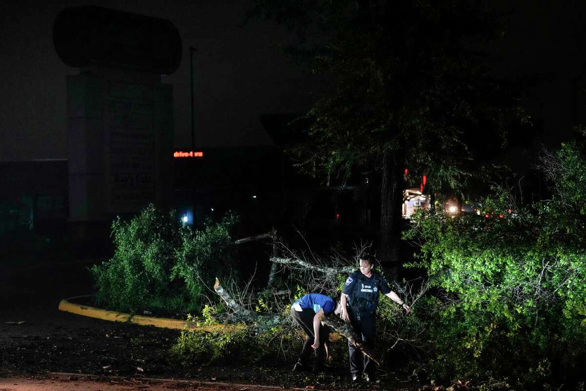 Houston Weather: Powerful Overnight Storm Knocks Out Power To 115K