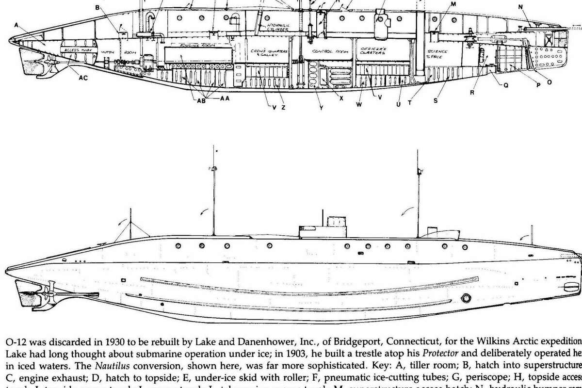 Nautilus Submarine Diagram