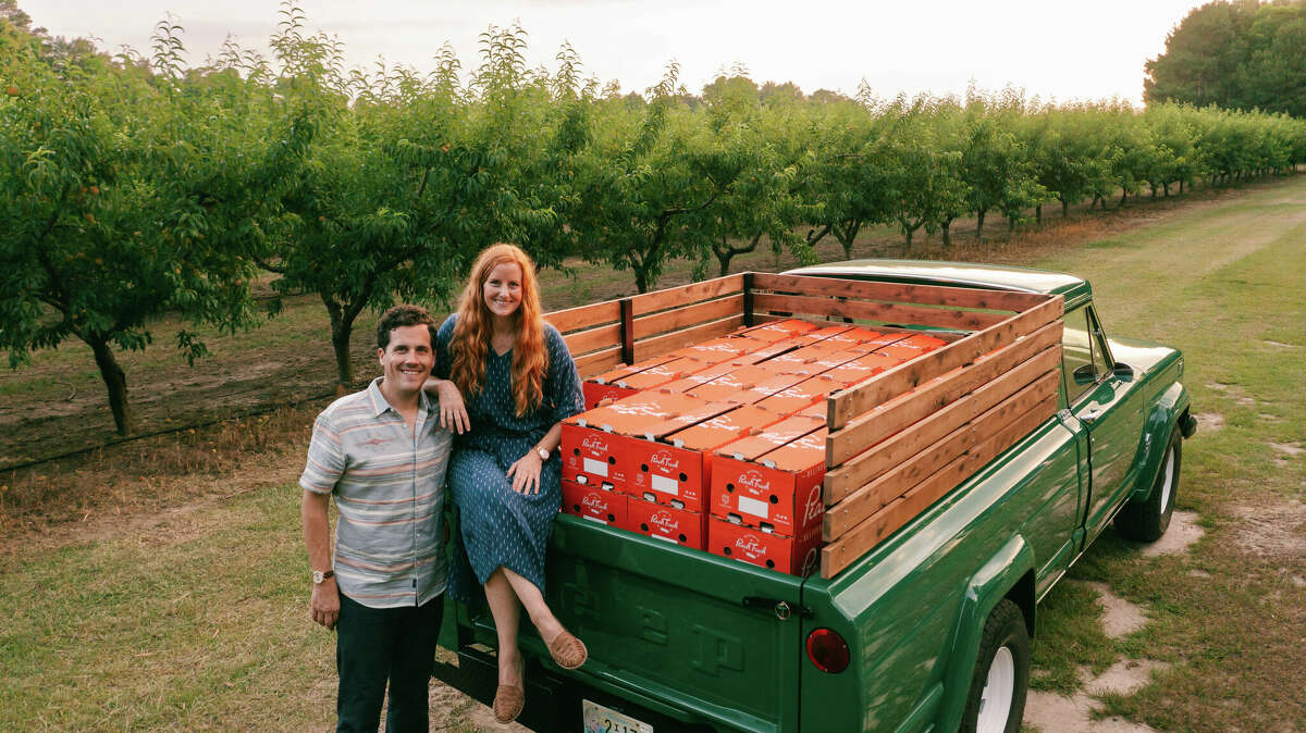 The Peach Truck arriving in Houston for surprise two-day tour