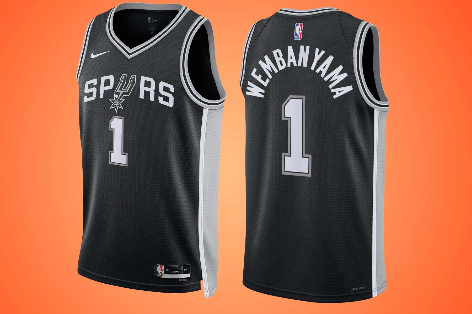 Designing and planning for the Spurs jerseys this season