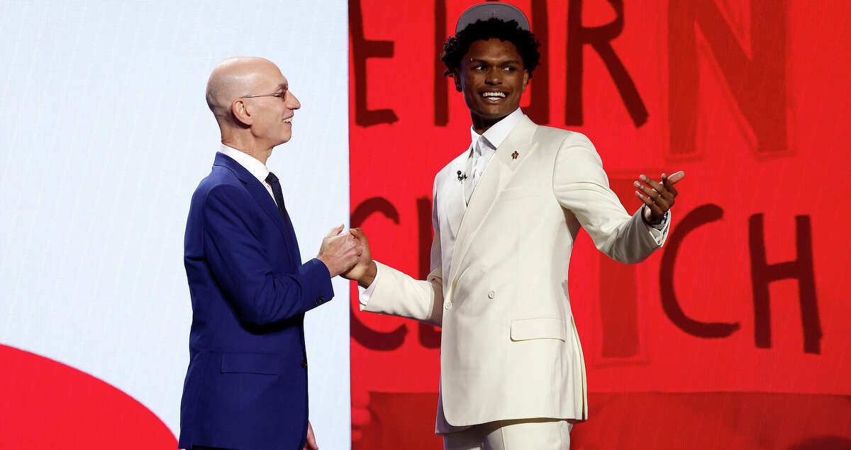 Rockets take Amen Thompson, Cam Whitmore in first round of NBA draft