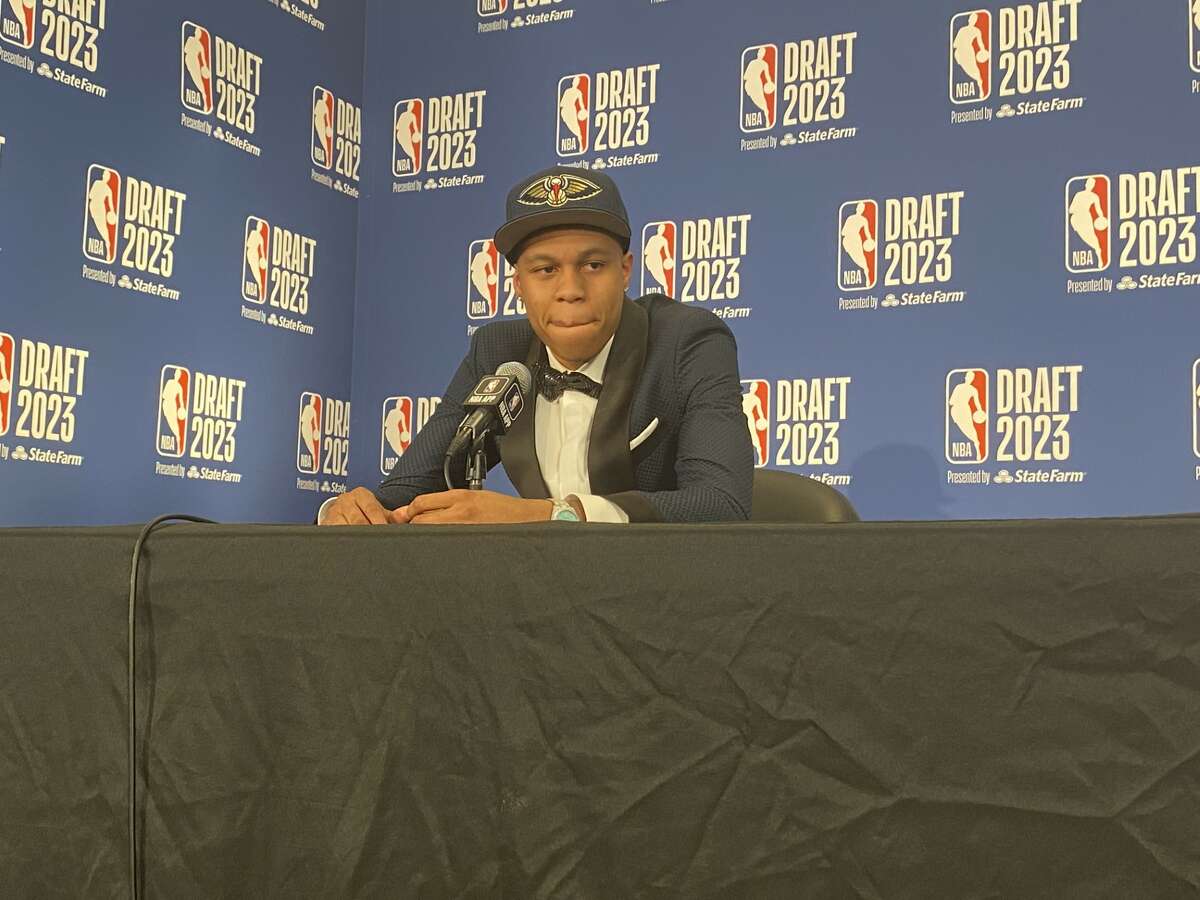 New Orleans Pelicans draft pick Jordan Hawkins' parents are his heroes