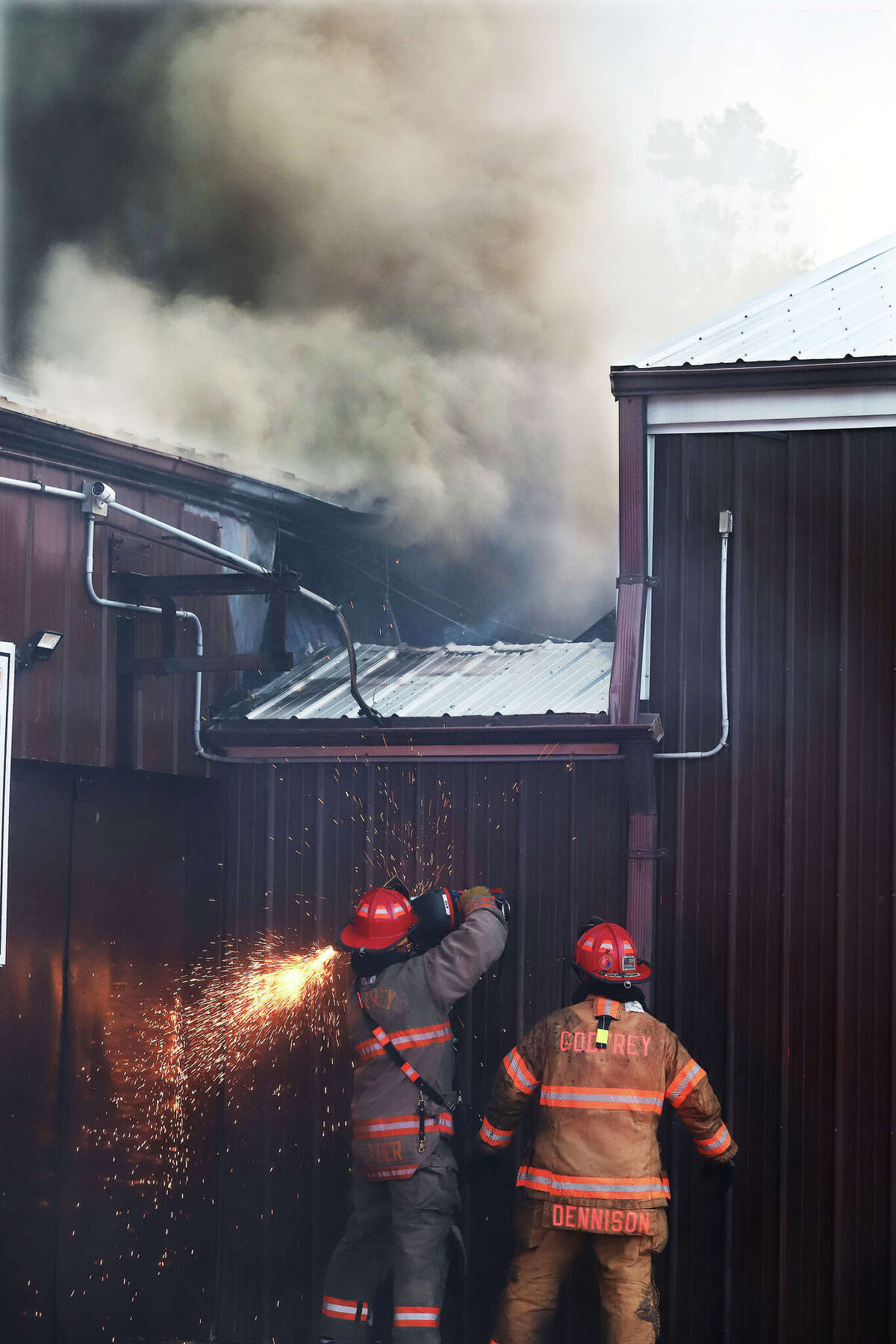 Fire destroys Godfrey game meat processor Thursday night