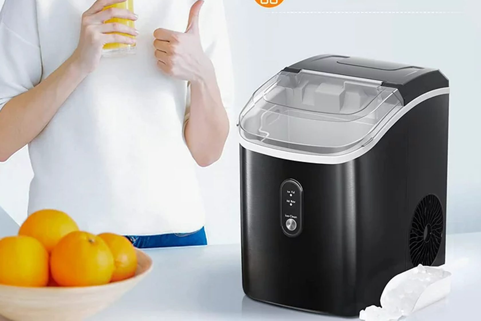 This top-rated countertop nugget ice maker is $50 off at Walmart