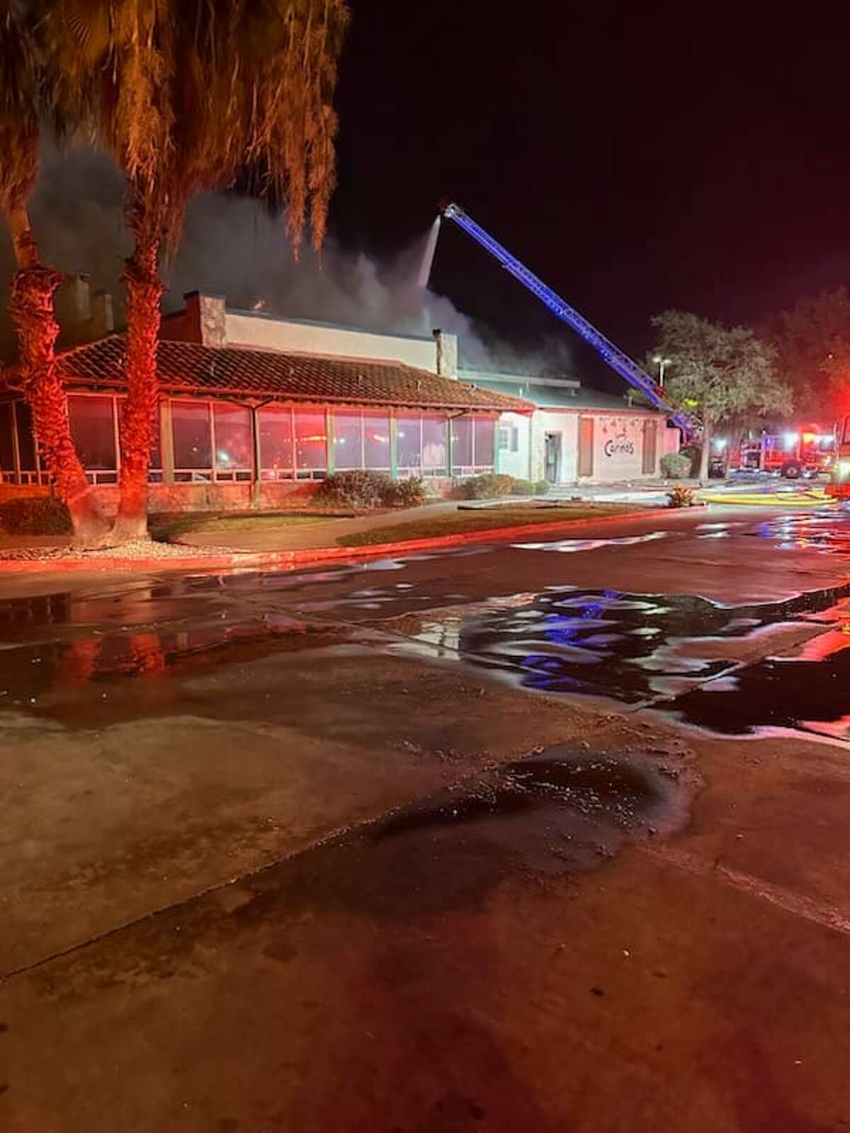 After fire, Johnny Carino's confirms it plans to rebuild in Laredo