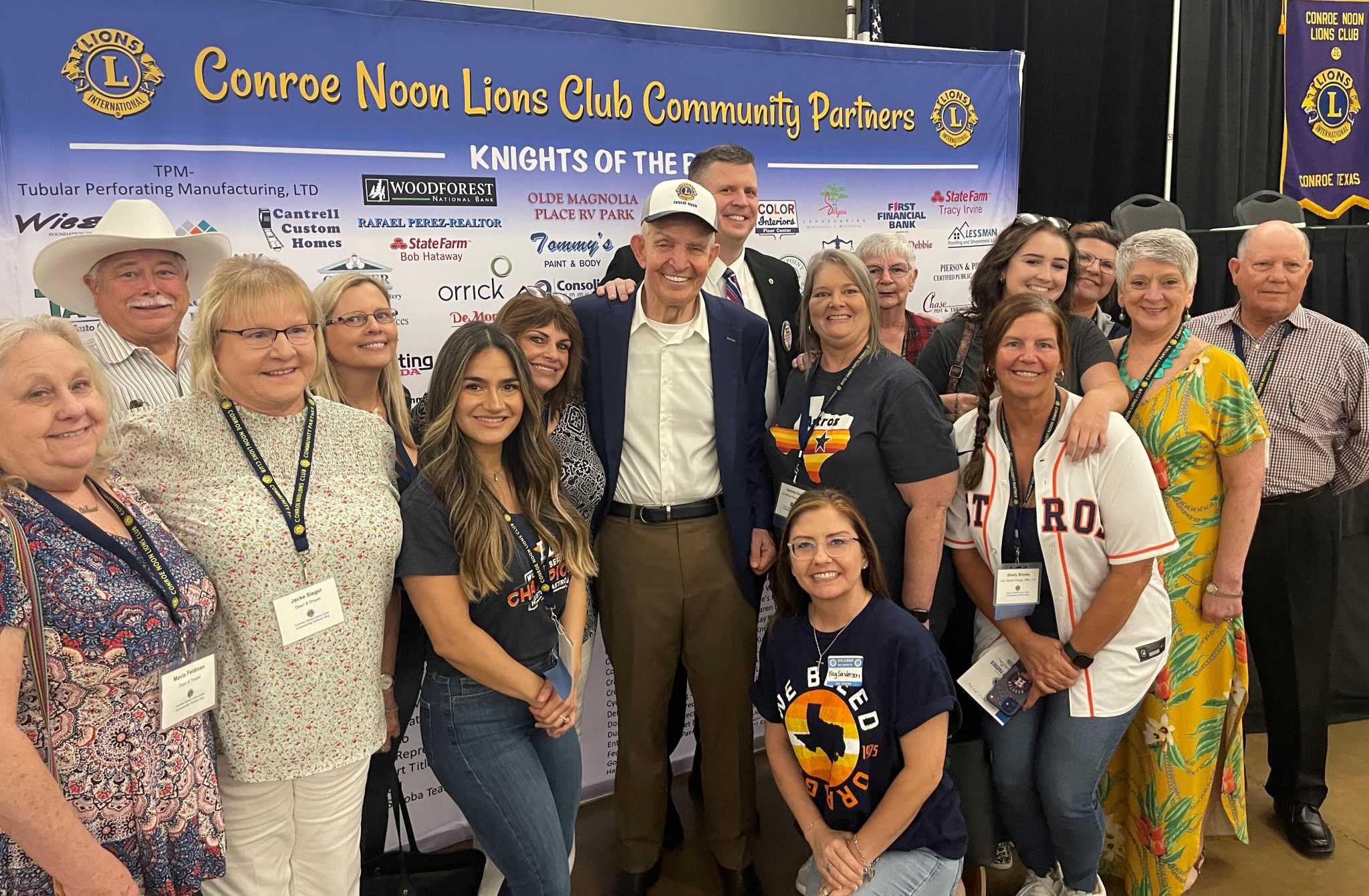 ‘Mattress Mack’ delivers inspirational speech to Conroe Noon Lions