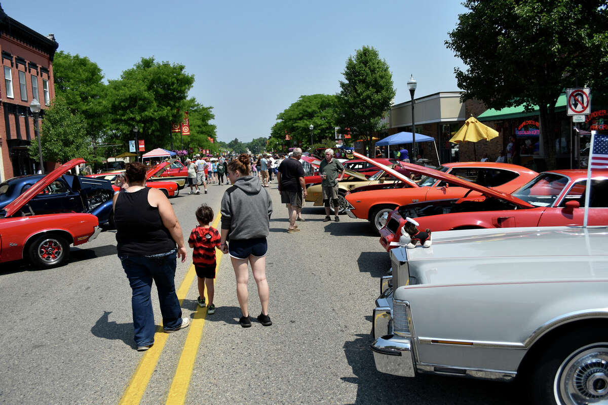 Big Rapids Car Fest, Kids Fest pack Michigan Avenue