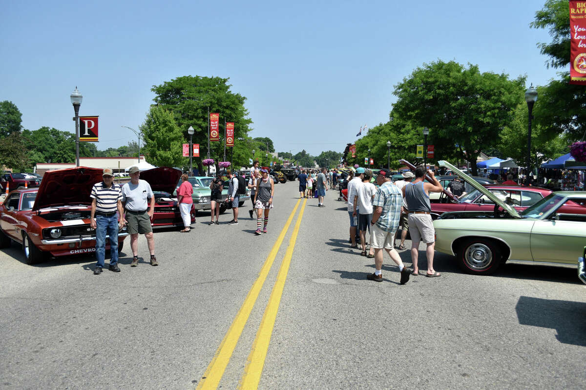 Big Rapids Car Fest, Kids Fest pack Michigan Avenue