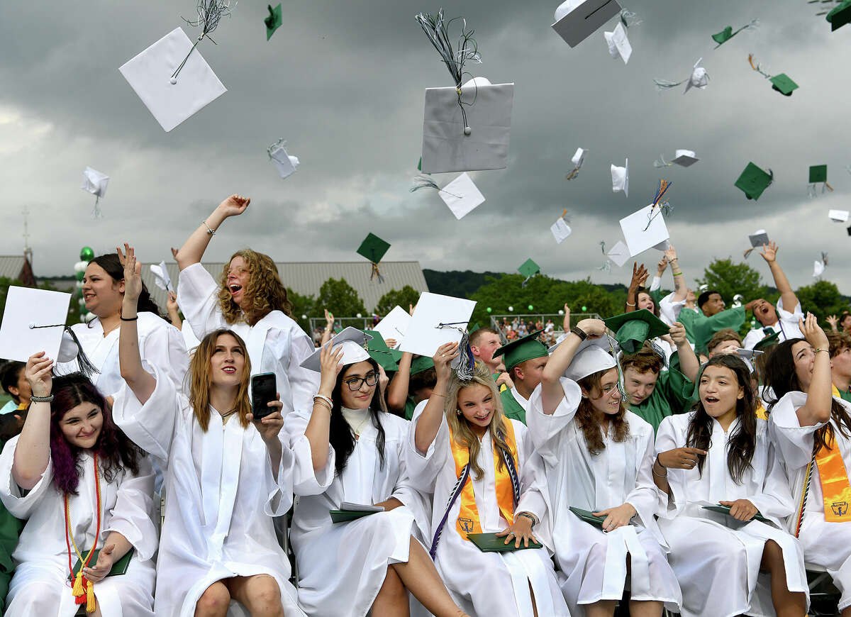 Photos 300 New Milford High School students graduate