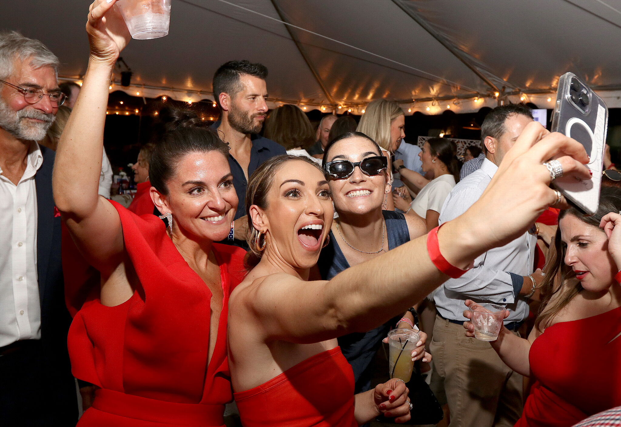 SEEN: American Cancer Society's Red, White and Blue Party in Saratoga