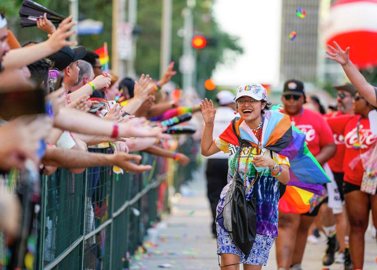 Houstonians Celebrate Lgbtq Pride At Downtown Parade