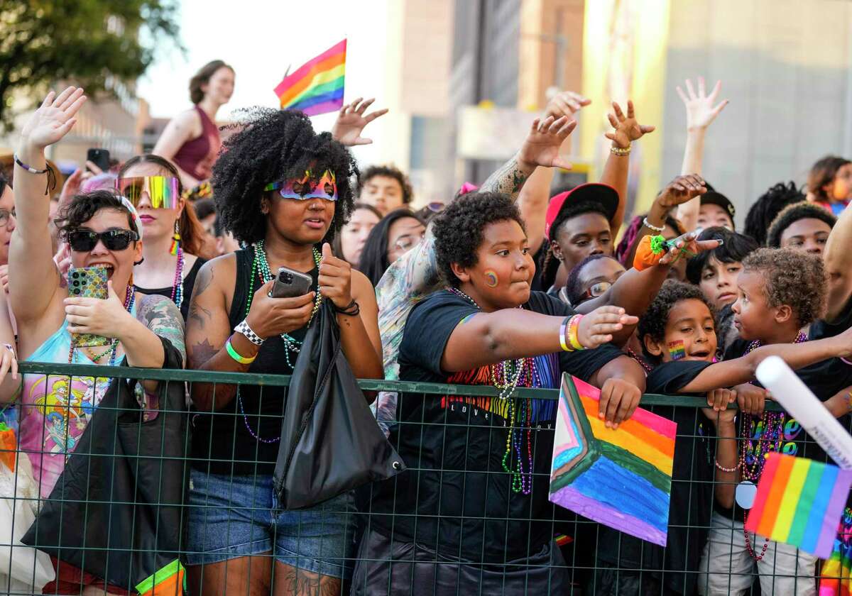 Houstonians Celebrate Lgbtq Pride At Downtown Parade