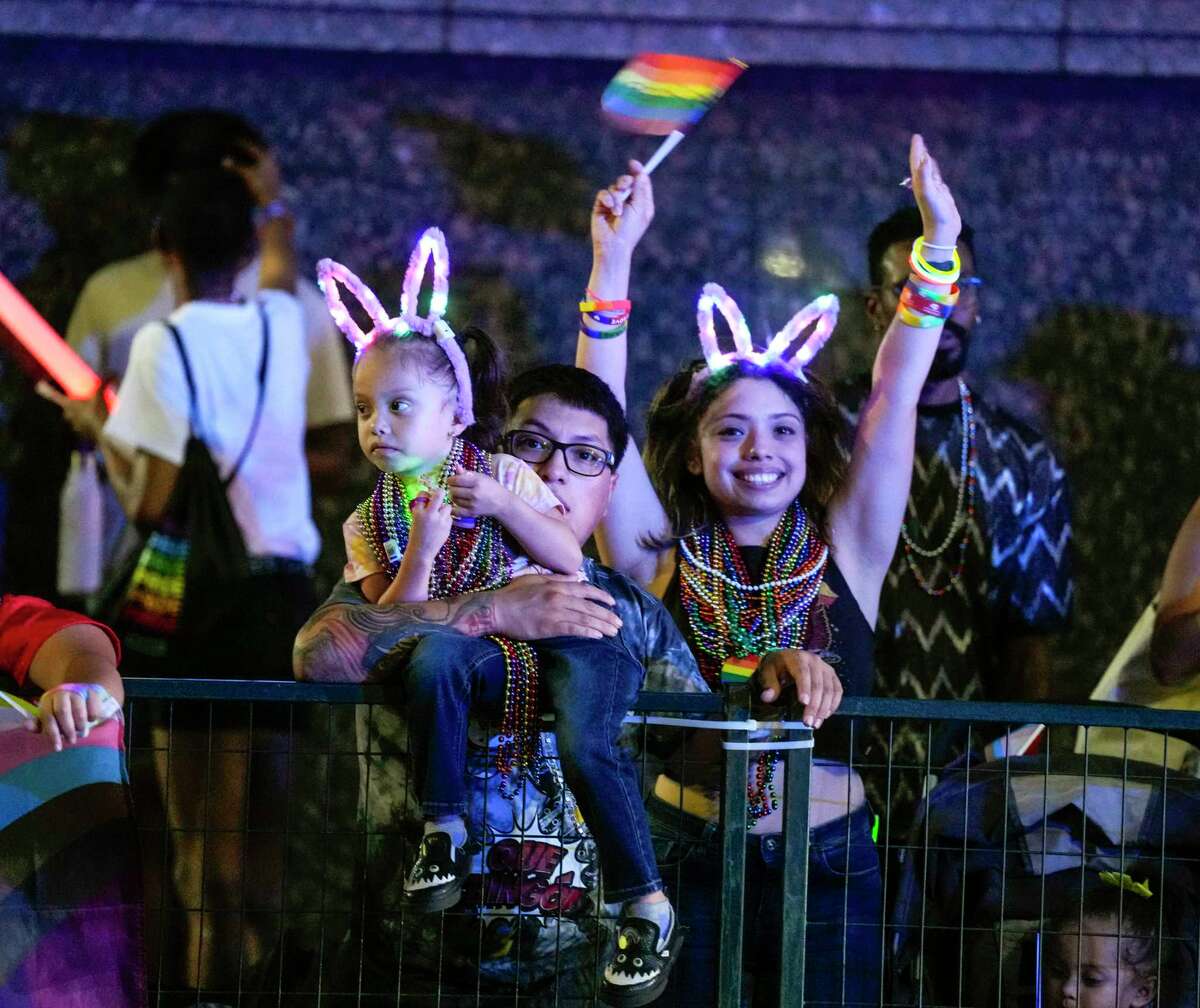 Houstonians Celebrate LGBTQ Pride At Downtown Parade