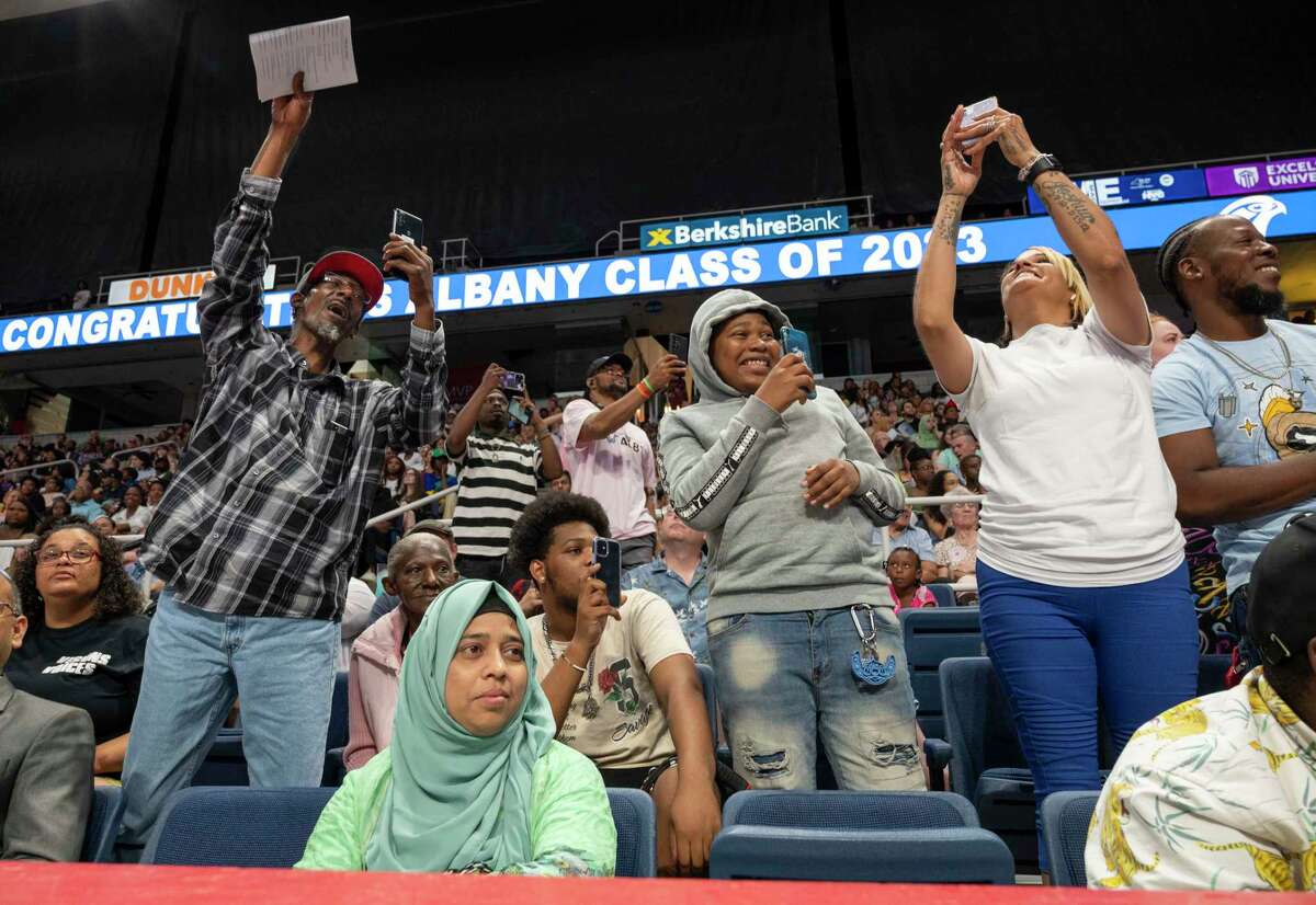 Photos Graduates joyous at Albany High graduation