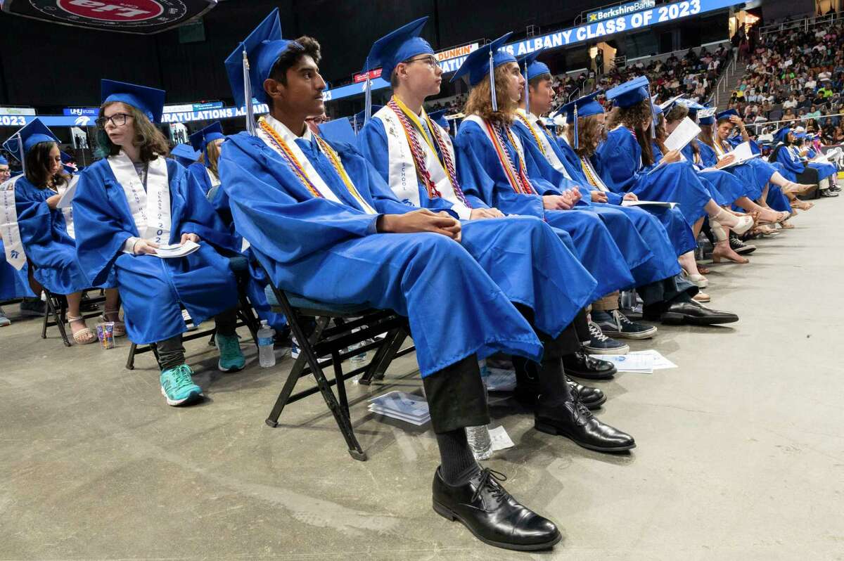 Photos Graduates joyous at Albany High graduation