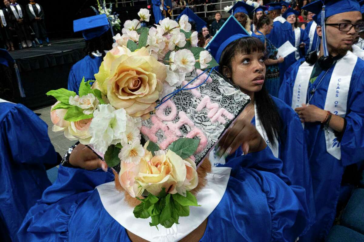 Photos Graduates joyous at Albany High graduation
