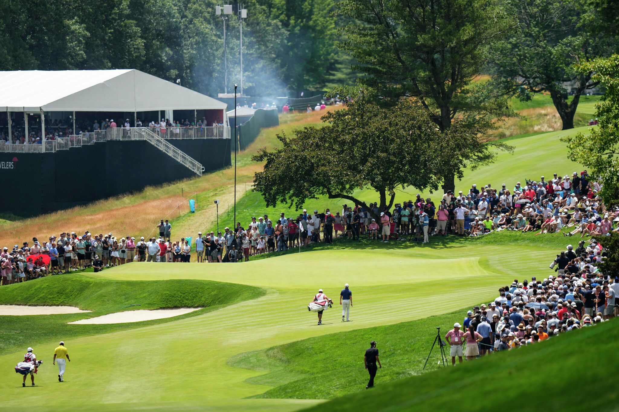 Travelers Championship 2025 Leading Rounds Sam Newman