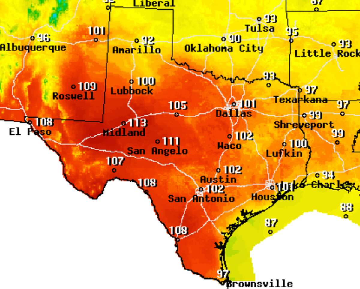 Houston to face another round of heat to start the work week