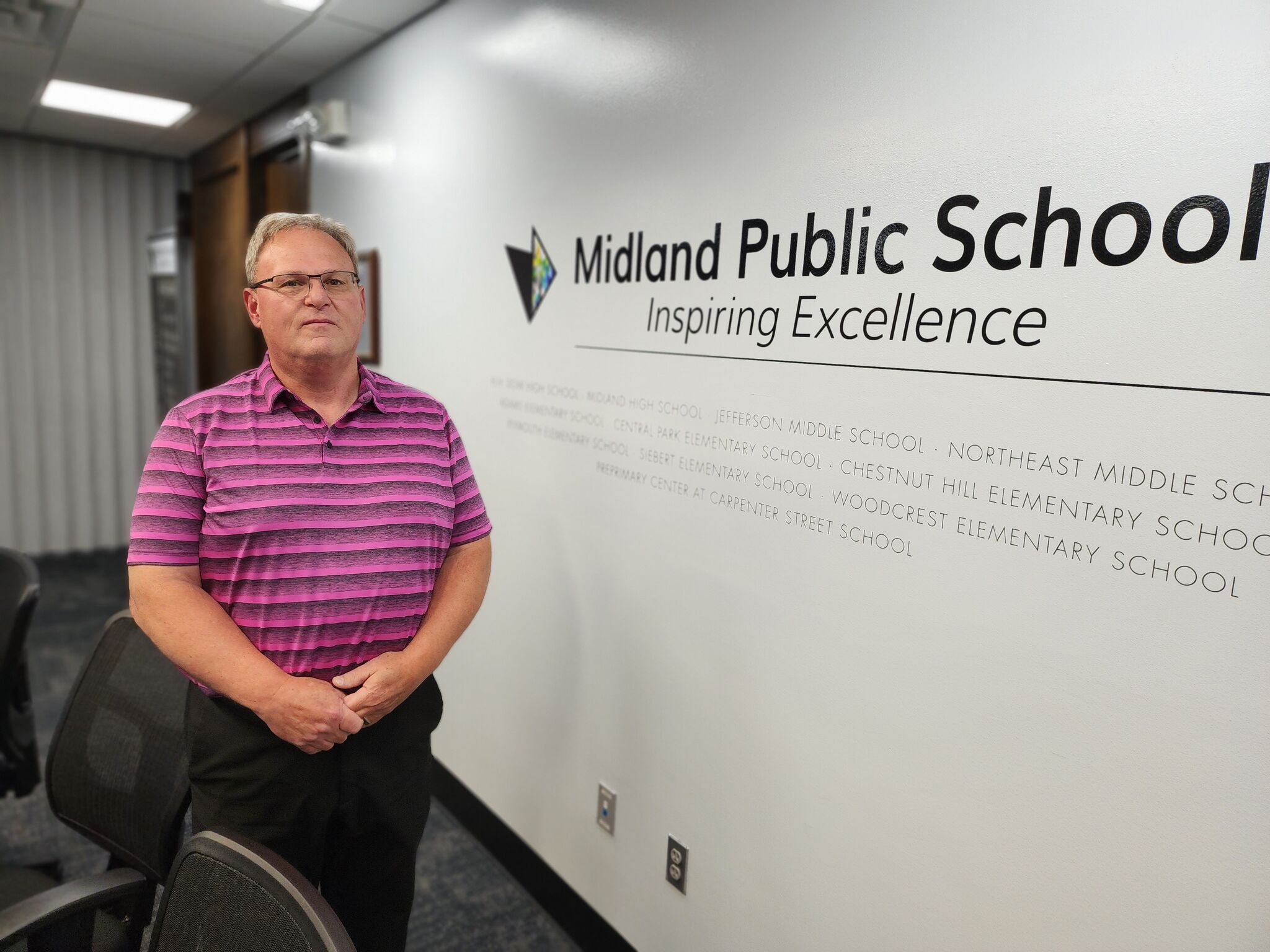 Michael Sharrow is Bay City Public Schools interim superintendent