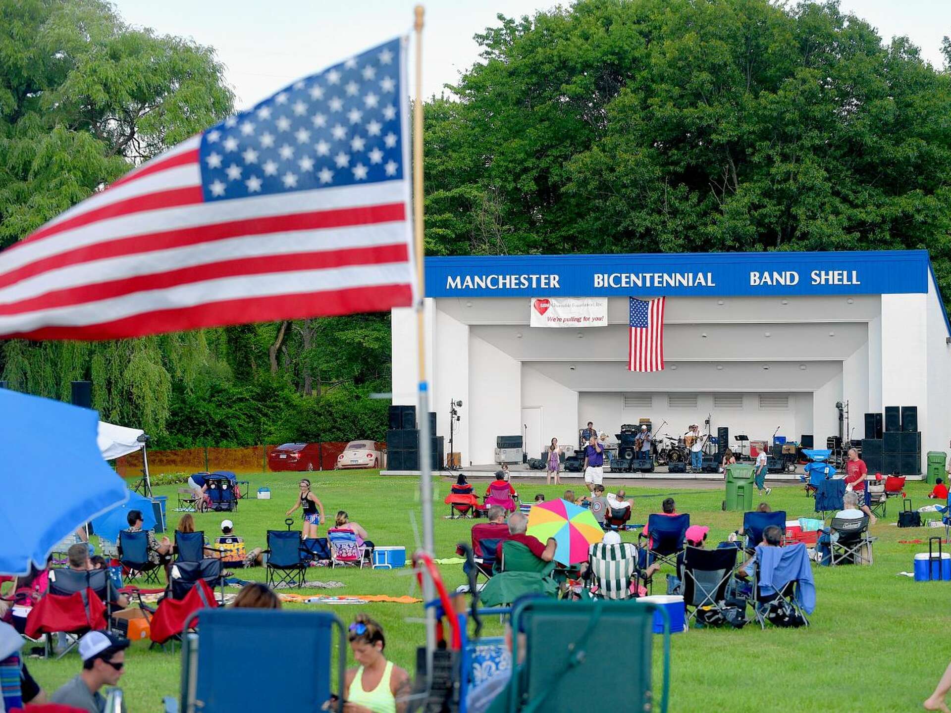 Manchester band shell summer concerts canceled