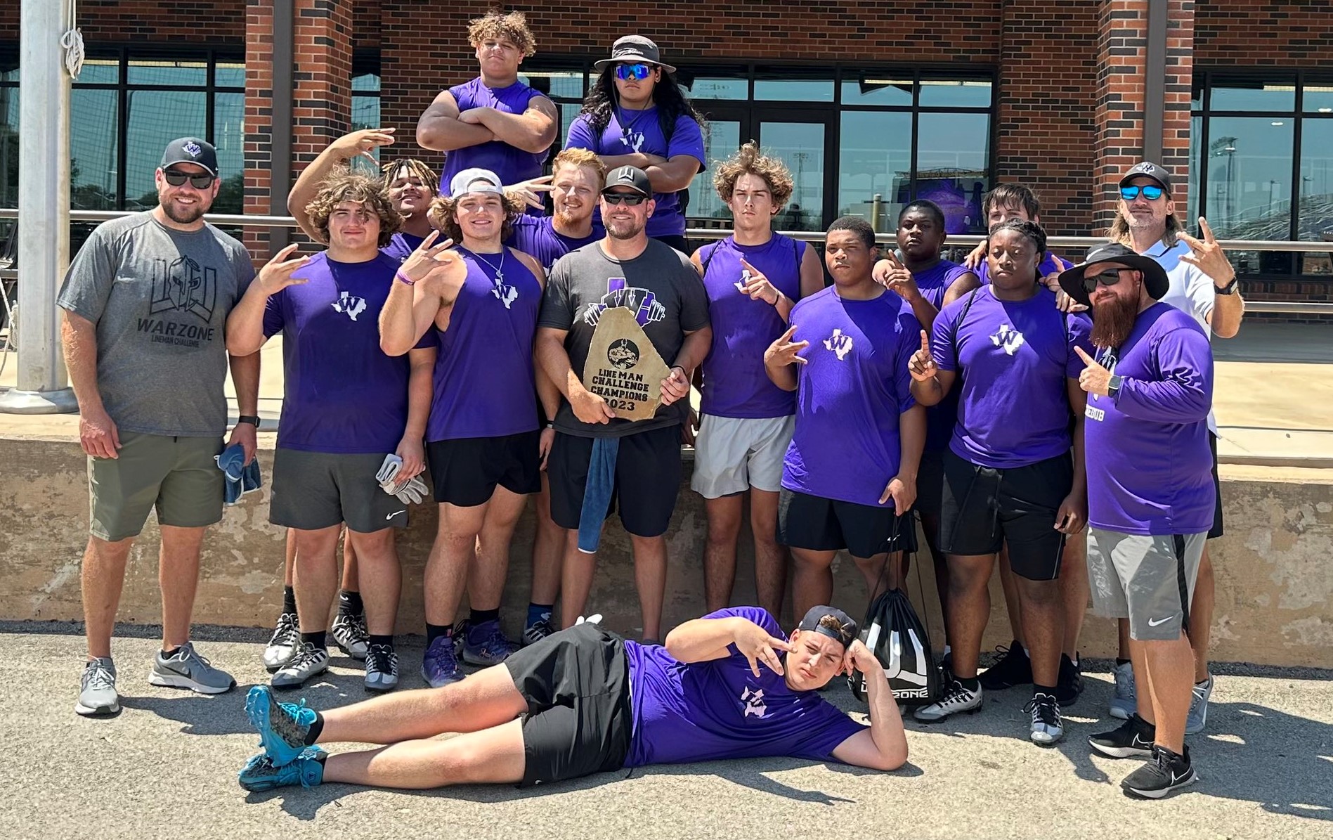 Willis wins 6A championship at Texas State Lineman Challenge