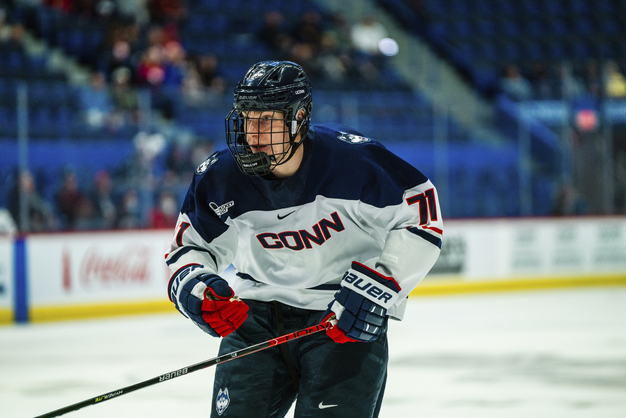 Nashville Predators draft pick Matthew Wood will stay at UConn next season